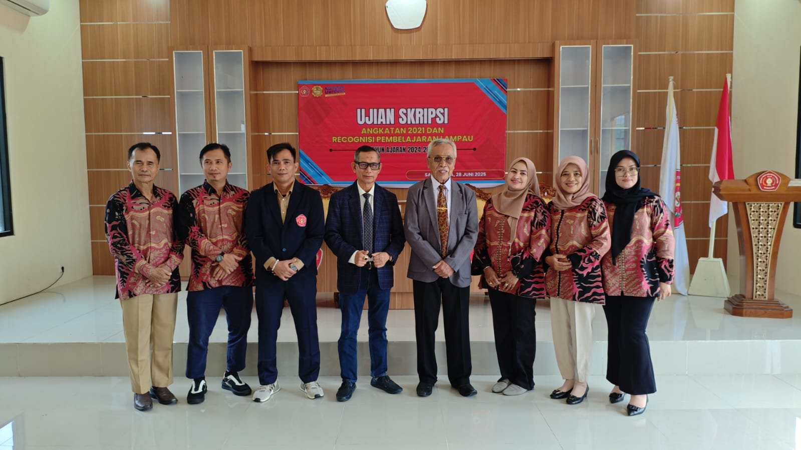 Ujian Skripsi Angkatan 2021 dan Recognisi Pembelajaran Lampau