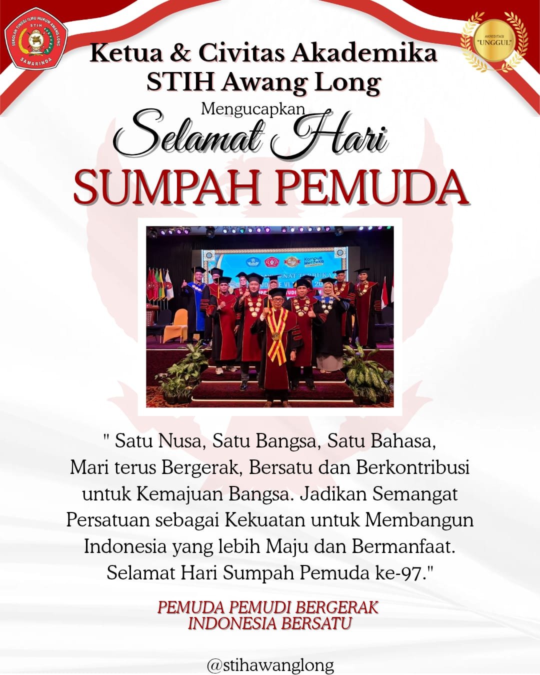 SELAMAT HARI SUMPAH PEMUDA