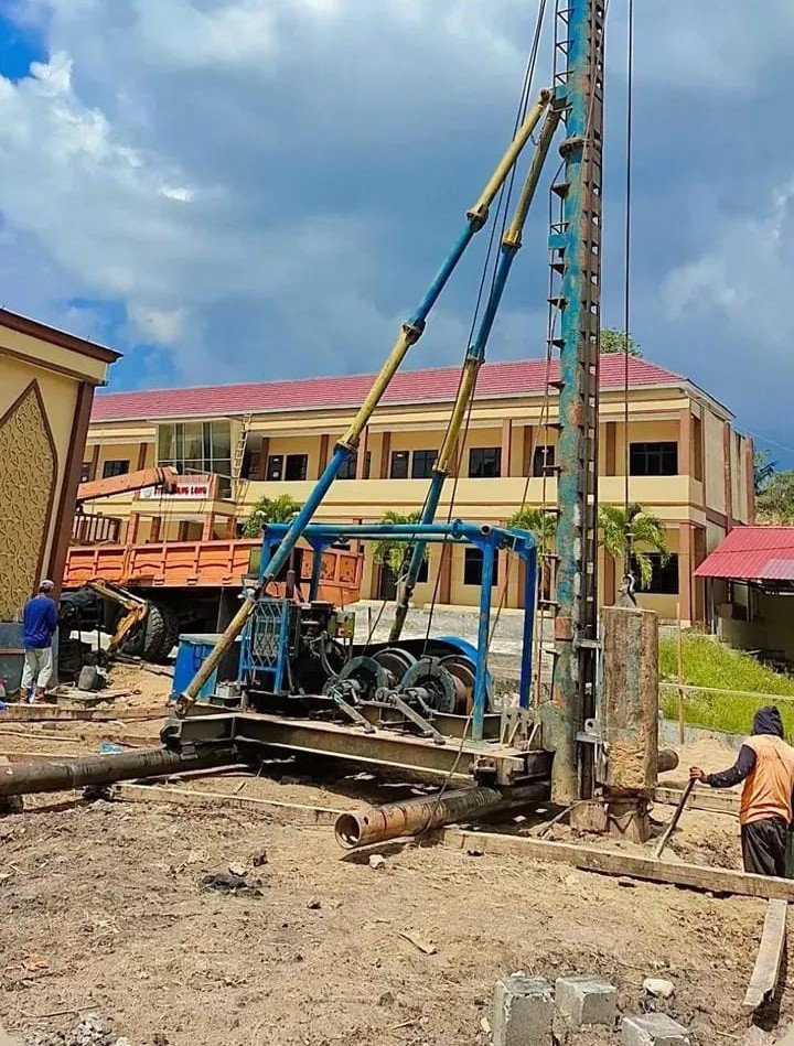 Pembangunan Gedung Perpustakaan STIH Awang Long